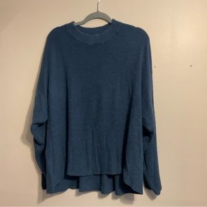 Free people lightweight beach oversized sweater